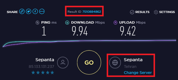 تست سرعت